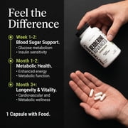 NutraBio Berberine Advanced Supplement (Dihydroberberine) Advanced Absorption Carbohydrate Tolerance Support, 200 mg, 60 Capsules