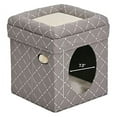 thumbnail image 3 of Mid west Curious Cat Cube Hideaway Diamond Patter, 3 of 6