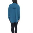 thumbnail image 5 of Chaser Womens Thermal Hoodie;Small, 5 of 6