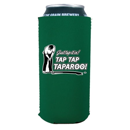 

Just Tap It In Tap Tap Taparoo! 16 oz. Can Coolie (Kelly Green)