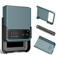 thumbnail image 6 of Case with Clip for Motorola RAZR 2023, BELTRON Snap-On Protective Cover with Rotating Belt Hip Holster Combo & Built in Kickstand for RAZR 40 NOT ULTRA - Glacier Blue, 6 of 9