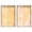 Blonde Frame, variant on Pastel Confection Shadowbox Print Modern Abstract Art Set by Art Remedy, Blonde Frame, 16 x 24