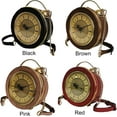 thumbnail image 7 of Baguery PVC Clock Shaped Crossbody Bag - Waterproof Adjustable Shoulder Purse for Women, 7 of 7