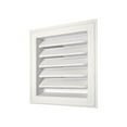 thumbnail image 2 of GAF Master Flow 12 in. x 12 in. Plastic Wall Louver Static Vent in White, 2 of 2