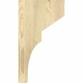 thumbnail image 3 of 4"W x 10"D x 18"H Monterey Rough Sawn Corbel, Douglas Fir, 3 of 9