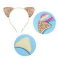 thumbnail image 5 of Bmisegm Headbands for Women Carnival Childrens Candy Color Cat Ears Fascinator Thin Headband Hair Accessories One Size, 5 of 5