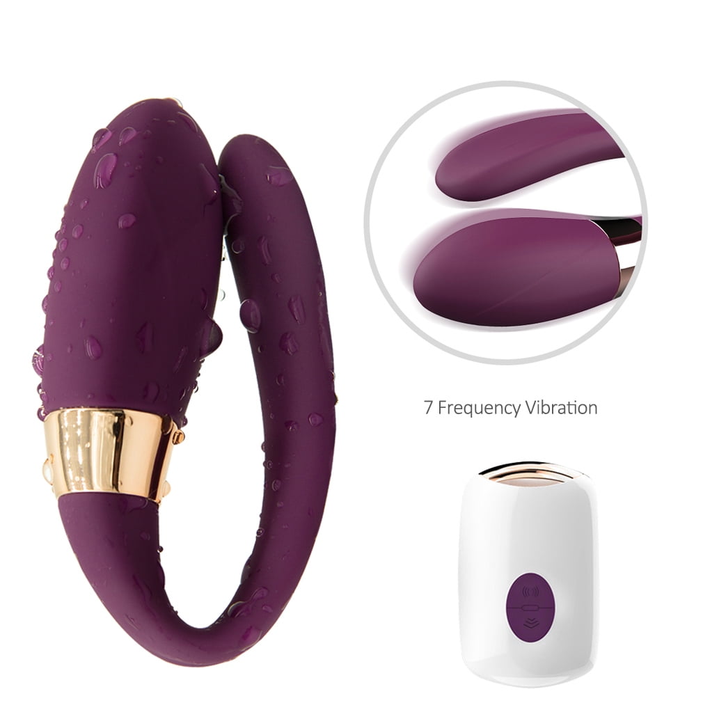 Couple Vibrator, Remote Controlled U Shape Wireless Multi Vibration Modes Whisper Silent Female Adult Sex Toys for Women Her Couples Play G Spot Clitoral Sexual Pleasure Tools pic
