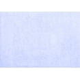 thumbnail image 1 of Ahgly Company Indoor Rectangle Solid Blue Modern Area Rugs, 6' x 9', 1 of 4