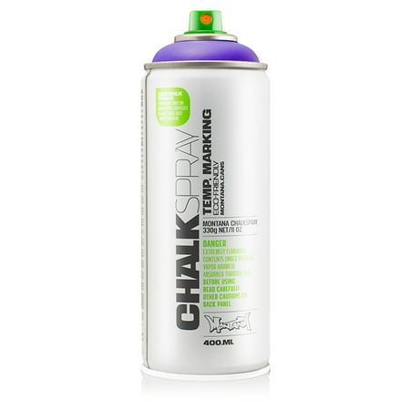 Montana Can VIOLET Chalk Spray Paint 400ml Temp Marking Eco-Friendly Aerosol