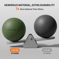 thumbnail image 4 of FITMIND Thickened Pilates Ball, 8in Core Ball for Physical Therapy, Ab Release and Core Workouts - Dark Green, 4 of 8
