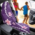 thumbnail image 3 of Garronmavis Car Seat Cover Towel 1 PC Breathable Stretchable Stain Resistant Waterproof Front Car Seat Protector Low Maintenance Daily Interior Protection Universal Fit for Cars Sedan SUV Van Trucks, 3 of 8