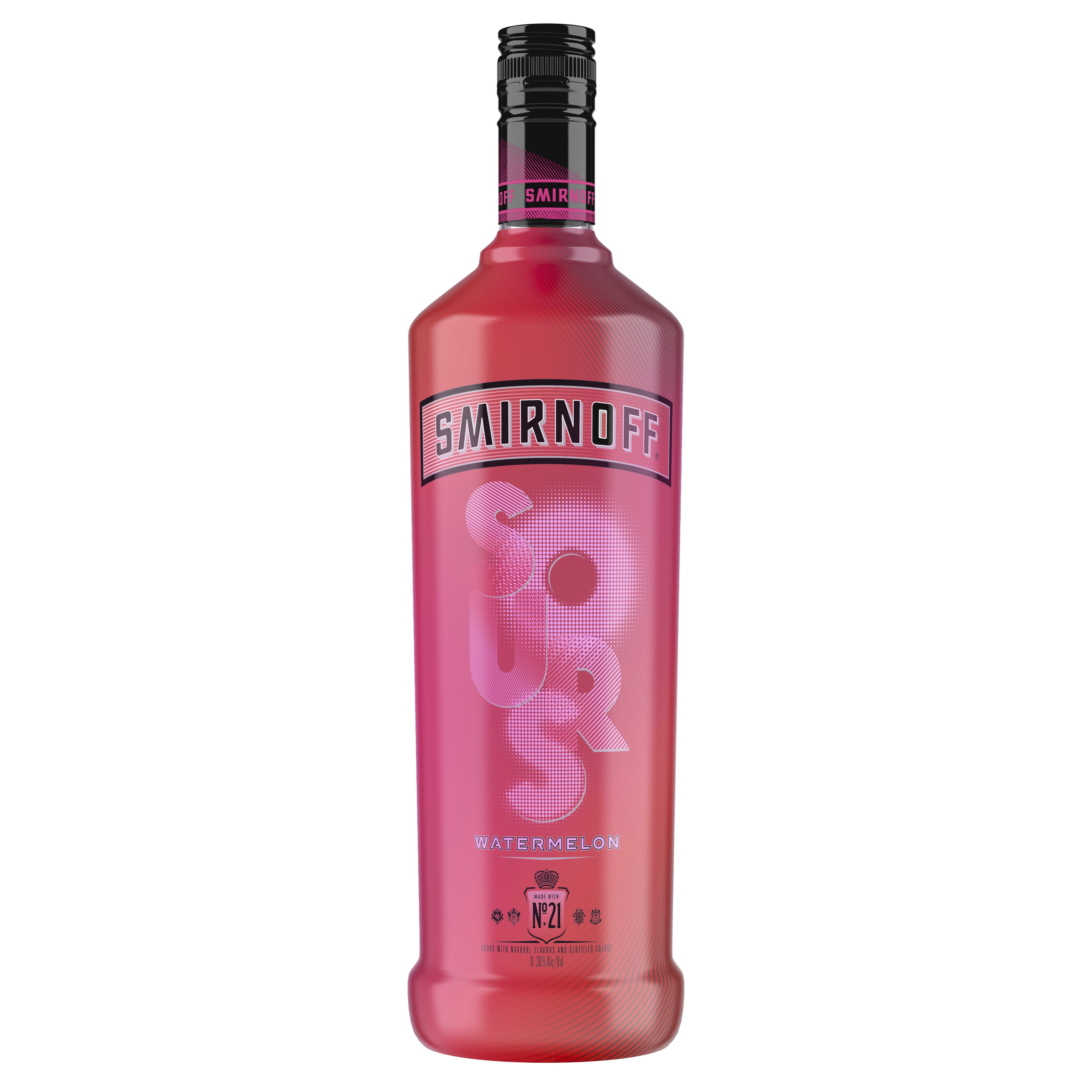 Smirnoff Sours Watermelon 60 Proof (Vodka Infused with Natural Flavors