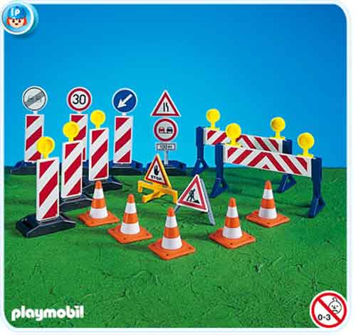 playmobil road construction