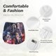 thumbnail image 4 of Balery Astronaut In Cosmic Garden Pantalones cortos deportivos para mujer con forro y dos bolsillos, elásticos, para entrenamiento, gimnasio, yoga-Medium, 4 of 7