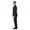 Navy, variant on Men's Modern-Fit 3-Piece Suit Set w/ Jacket, Vest and Pants