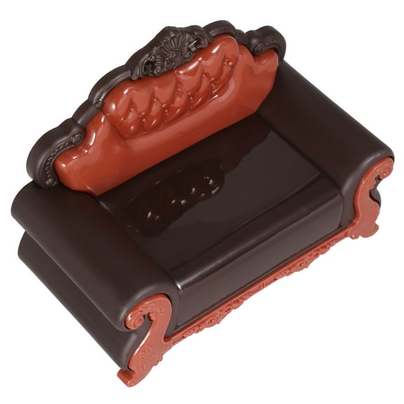 OFFIGAM Dollhouse Furniture Set Plastic Miniature Accessories for Decoration and Collectible Display