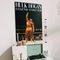thumbnail image 5 of Vintage Poster - RIP Hulk Hogan Poster – Style 1980s Hulk Hogan and Cindy Lauper - Size 24x36 - Kiloa, 5 of 5