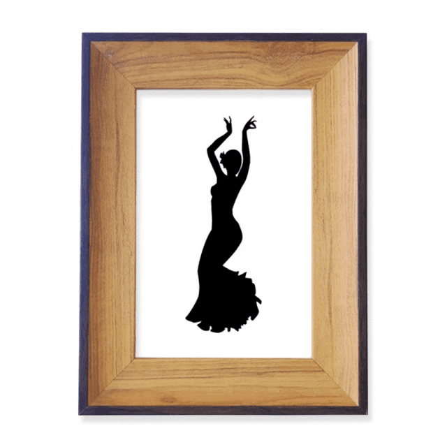 Performance Dancer Folk Dance Art Photo Frame Exhibition Display Art Desktop Painting