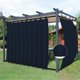 thumbnail image 1 of Cortinas para Patio Exterior con Ojetillos Desmontables en Azul Marino, 1 of 7
