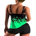 thumbnail image 3 of PENGXIANG Plus Size Swimsuits for Women Two Piece Tankini Top Boyshort Bathing Suits Tummy Control Swimwear, 3 of 6