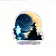 thumbnail image 2 of Halloween Acrylic Tabletop Stand, 2D Clear Cartoon Decoration for Desk Shelf Party Centerpiece and Spooky Home Decor, 2 of 7