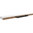 thumbnail image 6 of Ballucci 36" Floating Shelf, Wood Wall Mount Shelf with Invisible Bracket, 6" Deep, White, 6 of 9