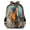 Blue, variant on Red Bowling Ball Multi-Functional Backpack, 16" Waterproof Travel Casual Daypack with Reflective Strip, Sports Work Laptop Backpack for Men Women