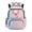 Strawberry Axolotl Pink Blue Gradient, variant on Yspwyqan Strawberry Axolotl School Backpack for Kids Teens, 17 Inch 600D Polyester Lightweight Bookbag Fits 15.6 Laptop, Multi-Pocket Pink Blue Gradient Bags for Elementary Middle School