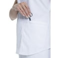thumbnail image 3 of Scrubstar Women's Core Essentials V-Neck Scrub Top with Rounded Hem, 3 of 9