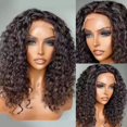 thumbnail image 3 of Peluca de mujer de pelo corto y rizado de Europa y Estados Unidos, África, maíz, seda de alta temperatura, fibra química, cabeza pequeña y rizada, 3 of 5