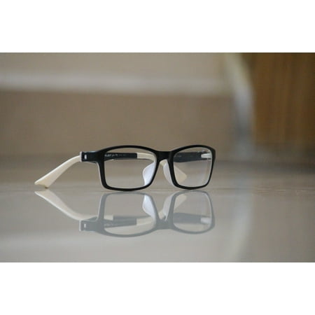 Framed Art for Your Wall Vision Lens Eye Spec Optical Reflection Glass 10x13 Frame