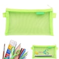 thumbnail image 2 of 5 PCS Mesh Zipper Pouch Makeup Bags Set, Portable Mesh Cosmetic Bag Travel Toiletry Storage Bags Pencil Purse Organizer Pouches for Home Office Daily or Traveling Accessories Keep Small Items, 2 of 4