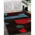 thumbnail image 2 of Ahgly Company Indoor Rectangle Abstract Red Oriental Area Rugs, 3' x 5', 2 of 6