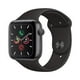 thumbnail image 2 of Apple Watch Serie 5 + Celular reacondicionado, Caja de Aluminio Gris Espacial de 44 Mm con Correa Deportiva Negra (Reacondicionado), 2 of 3