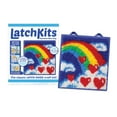 thumbnail image 5 of Latch Kit Mini Rug-Rainbow, 5 of 5