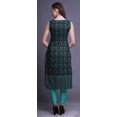 thumbnail image 4 of Bimba Kurti Droite Imprimée pour Femmes Sans Manches Tenue d'Été Kurta Tunique X-Small, 4 of 5