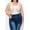 Beige, variant on Women's Plus Size Lace Crochet Bolero Open Cardigan Sheer Cover-Up