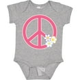 thumbnail image 3 of Inktastic Peace Sign Cute Daisy Flowers Girls Baby Bodysuit, 3 of 5