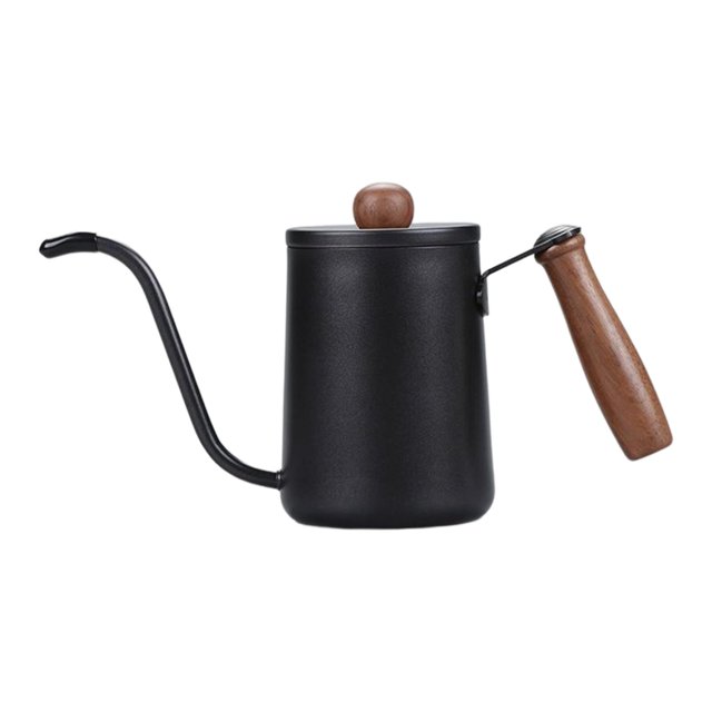 Tetera de café, tetera de , tetera de goteo, tetera de goteo estrecha, tetera para cafetera, cocina, hogar 600ML Macarena Tetera de goteo de café
