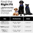 thumbnail image 2 of Heavy Duty Reflective Dog Collar \u Adjustable and with Durable Metal Buckle and Rings Odor chew Dog Collar for Small Medium and Large Dogs (Large Pink), 2 of 8