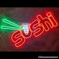 thumbnail image 2 of Glowneon Sushi Neon Sign, Sushi Led Sign, Sushi Sign, Japanese Food Sign, 2 of 4
