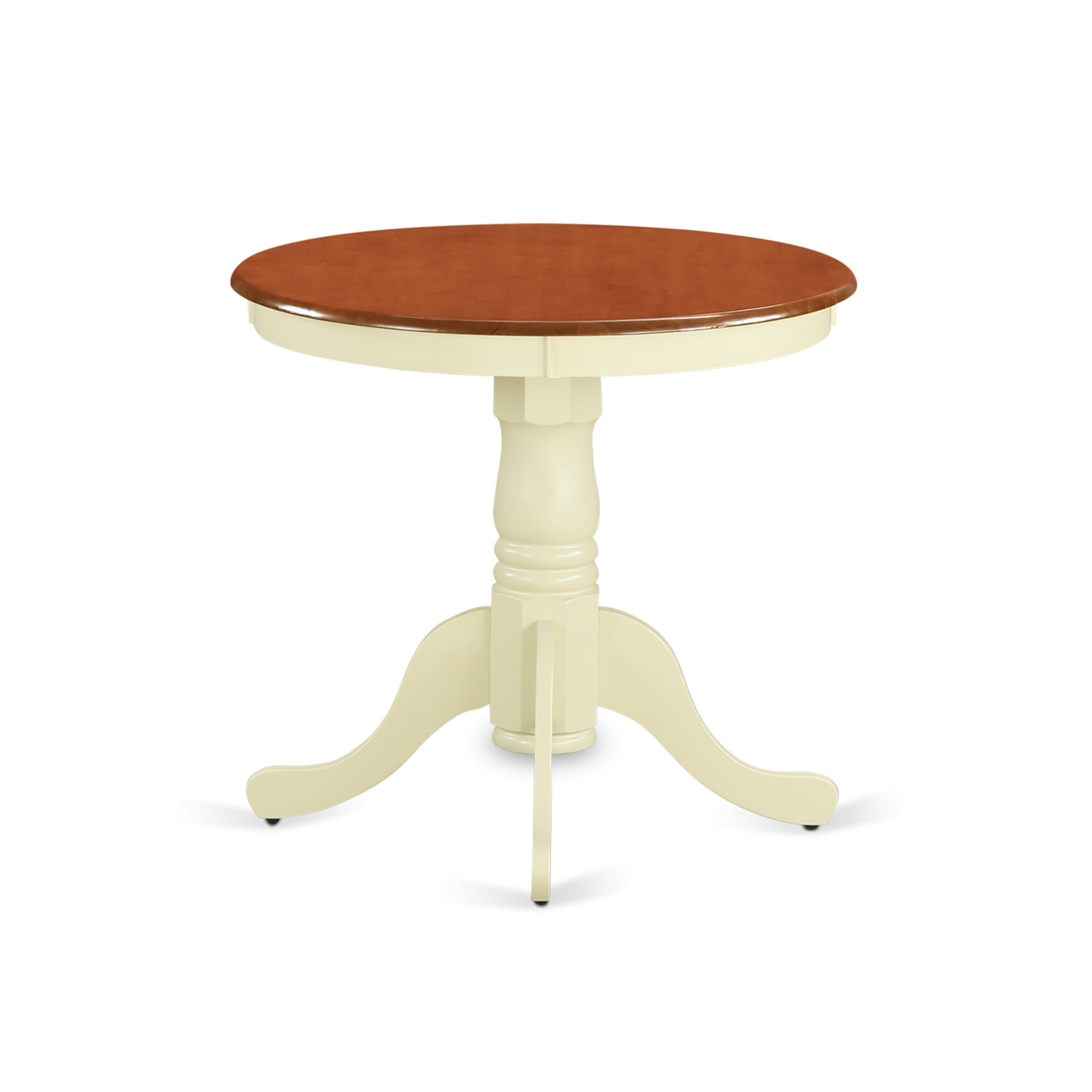 30 Inch Round Details about   EMT-OAK-TP Edan Dining Table Made of Rubber Wood Oak Finish 
