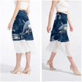 thumbnail image 4 of Shark Women's Chiffon Beach Dress with Polyester Straps - Summer Dress for Beach vibes, 4 of 6