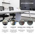 thumbnail image 3 of Weiweiguan 1pc Under Desk Cable Management Rack Compact Cable Organizer Storage Rack, 3 of 6