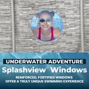 Bestway Power Steel Swim Vista Metal Frame Above Ground Pool - 14 x 8 ft, Stone