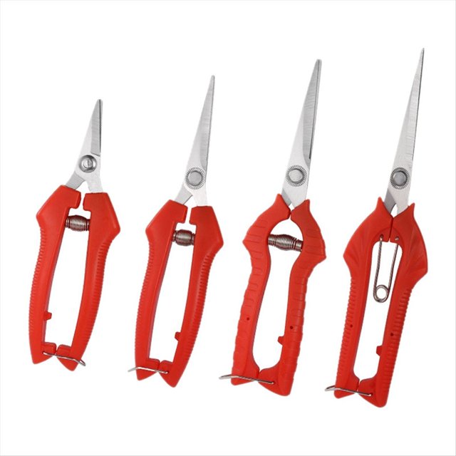 Tijeras de Podar para Jardín, Tijeras para Ramas en Macetas, Tijeras Pequeñas para Recoger Frutas, Herramientas Manuales para el Hogar