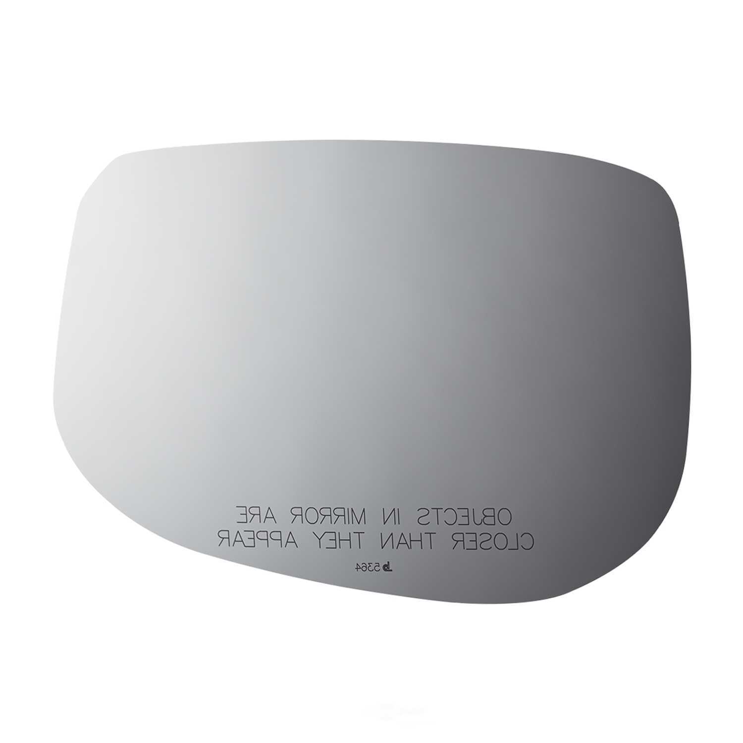 Burco Side View Mirror Replacement Glass - Clear Glass - 5364