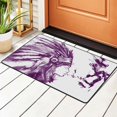 thumbnail image 3 of ZICANCN Area Rugs Doormat , Sketch Girl Native Facecloth Non-Slip Floor Mat Rug for Living Room Kitchen Sink Area Indoor Outdoor Entrance 36"x24", 3 of 9