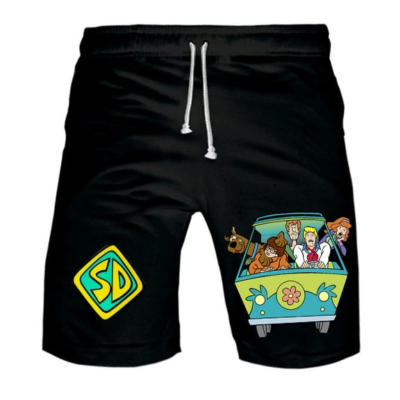 Cartoon Scooby Doo Merch Sweatshorts Women Men's Running Shorts Funny Outdoor Sportwear