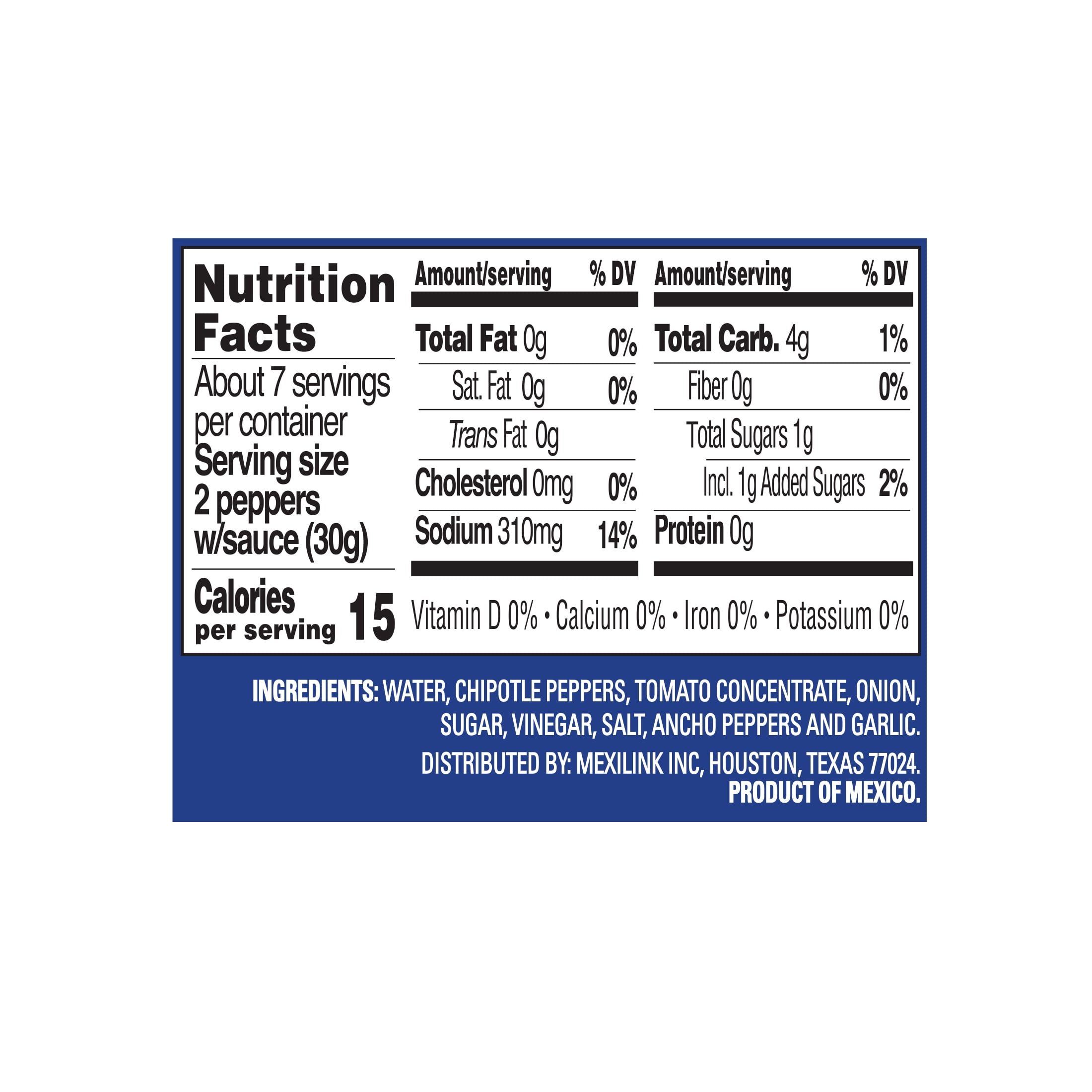 (6 pack) Clemente Jacques Chipotle Peppers in Adobo Sauce, 7 oz Can